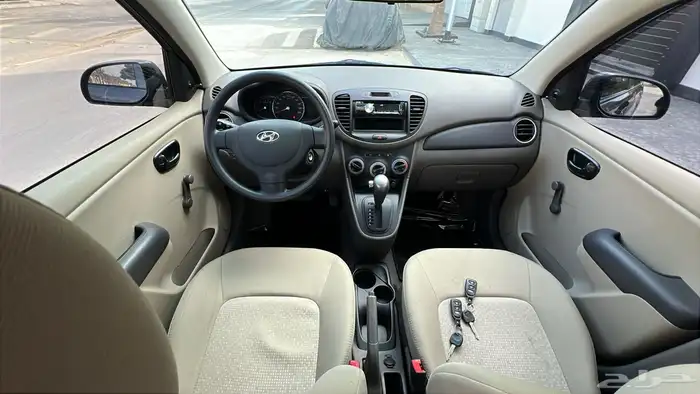 هونداي i10 سعودي الوعلان مخزنه عداد 8 الاف موديل 2015 11