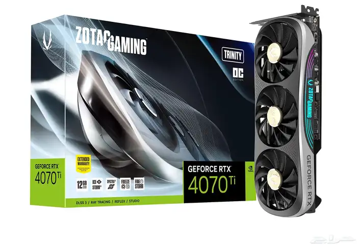 كرت شاشة rtx 4070ti وباور سبلاي 700 0