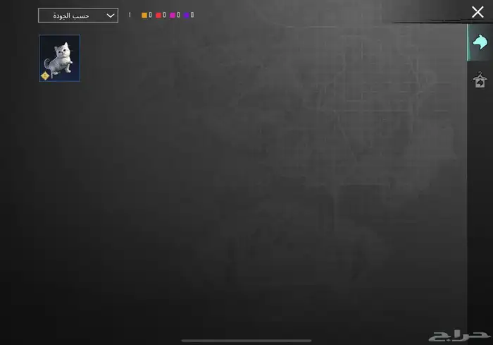 حساب ببجي نادر مستوى83 مع أسم ثلاثي عربي 78