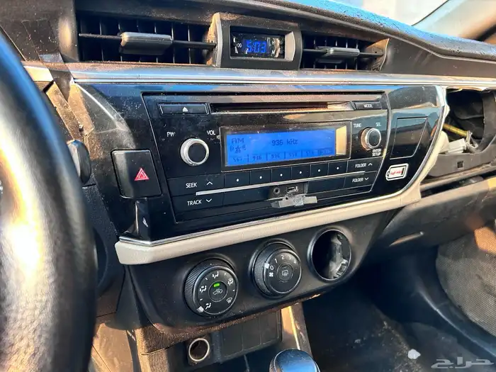 تويوتا كورلا 2015 تشليح او بيع ويتحمل الرسوم 12