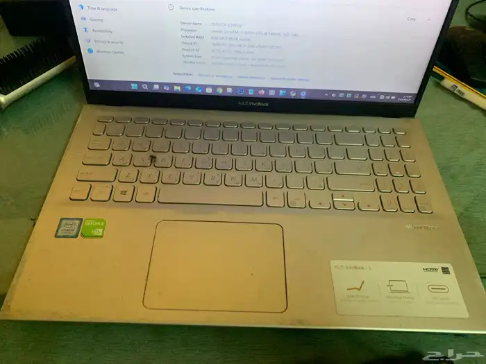 لابتوب اسوس شبه جديد كور اي 5 3