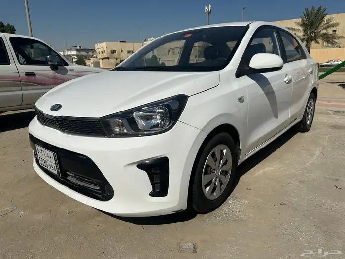 كيا بيجاس نص فل ممشى 63 الف لون ابيض مديل 2020 7