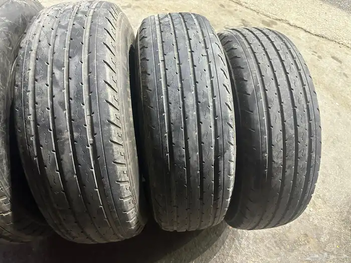 كفرات شاهين مع جنوط برايد خمسه مسمار مقاس 17 19