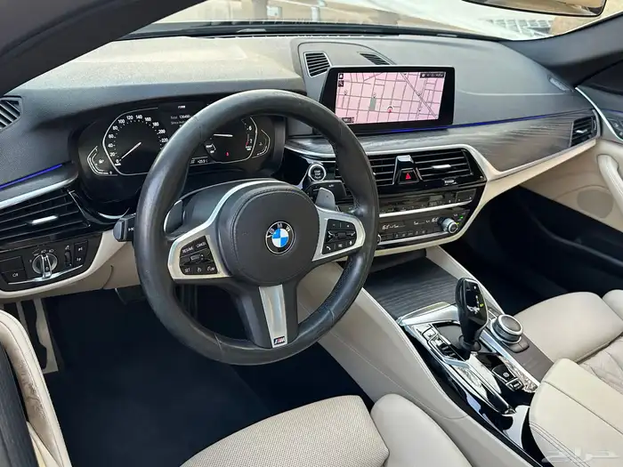 بي ام 520 كت M بدي وكاله داخل ابيض دايمند 2021 34