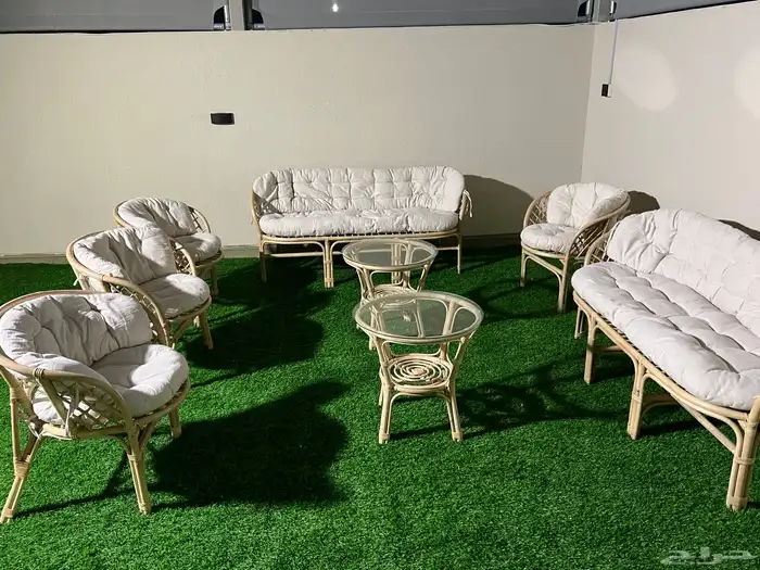 طقم الخيزران الطبيعي الاندنوسي من بريز يتوفر تمارا 1