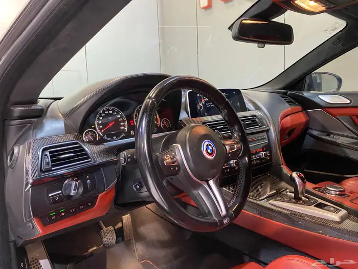 بي ام دبليو M6 2016 بحاله نظيفة جدا 12