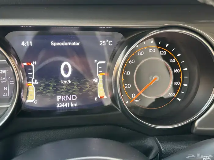 رانجلر صحارى V6 ماشي 33 الف فقط بحاله الوكاله 23