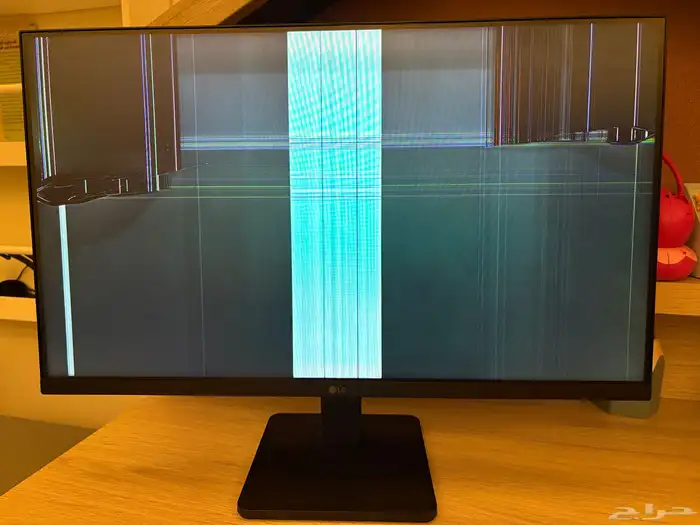 شاشة Lg مكسوره وطابعة hp 2