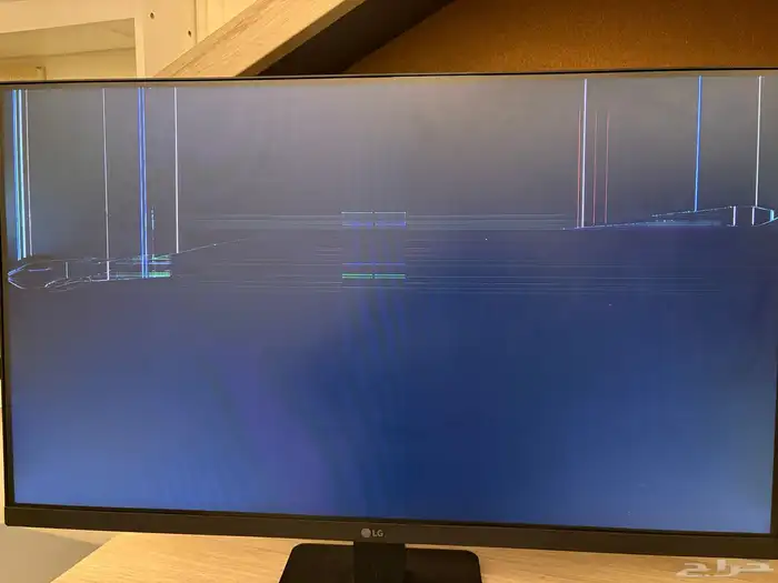 شاشة Lg مكسوره وطابعة hp 3