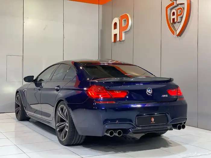 بي ام دبليو M6 2016 بحاله نظيفة جدا 6