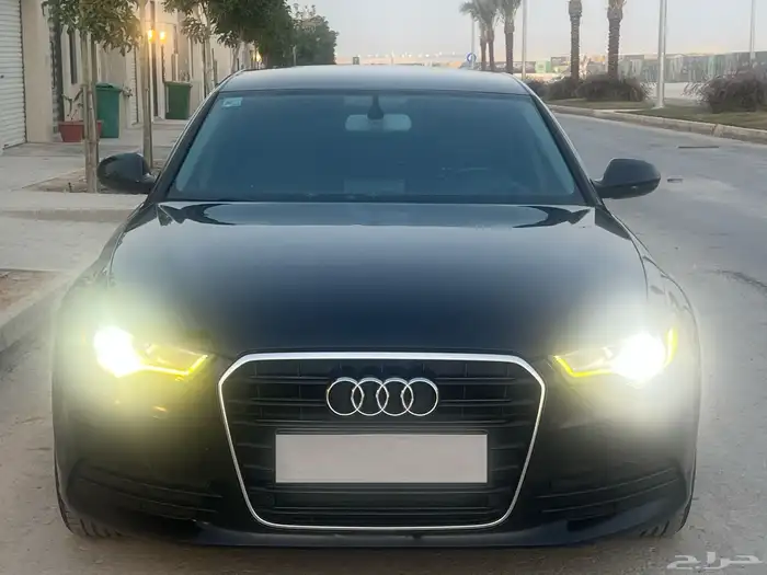 اودي A6 اللون اسود 2014 1