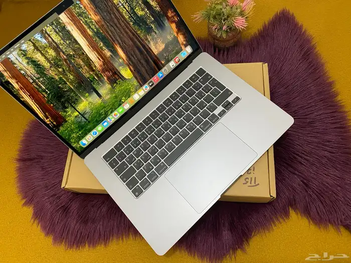 ماك بوك اير 15 انش M2 ضمان جرير نفس الجديد بدون خدوش 4