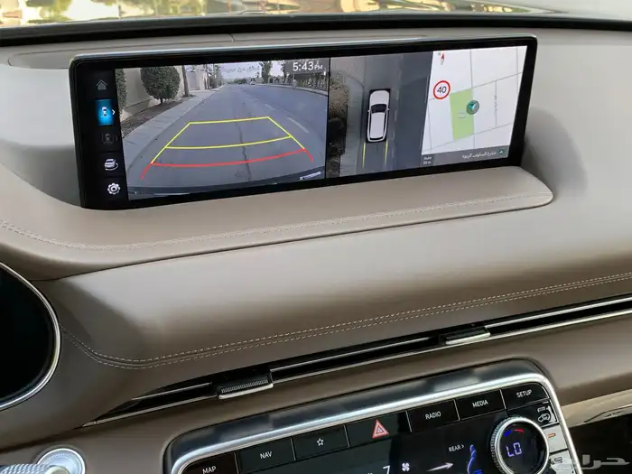 جنسس GV80 موديل 2023 بحالة الوكاله ممشى 34 الف 44