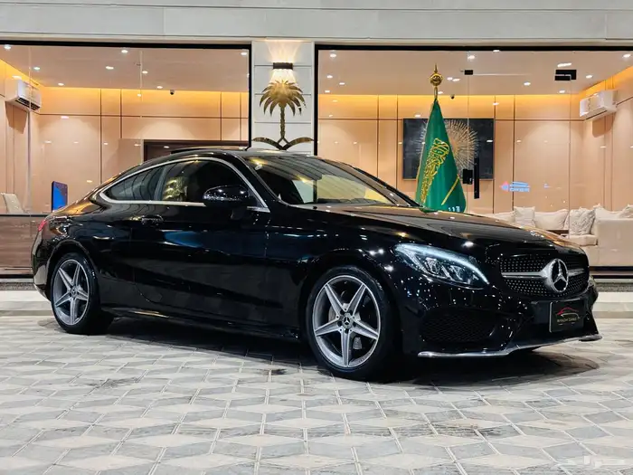 مرسيدس C200 كوبى فل كامل سعودي نظيف جدا 1
