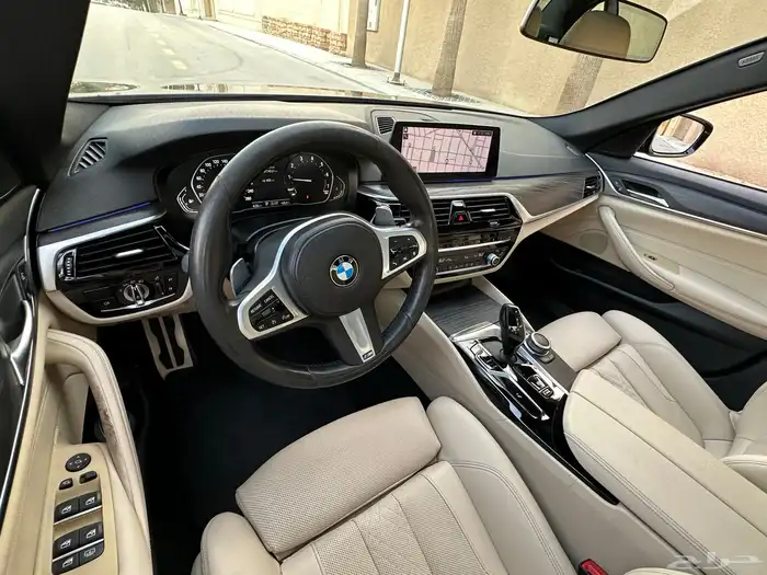 بي ام 520 كت M بدي وكاله داخل ابيض دايمند 2021 13