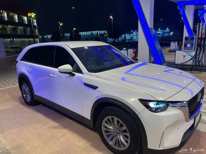 مازدا CX90 كور استخدام نظيف جدا ابيض 7