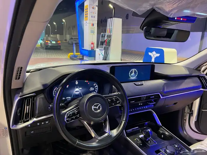مازدا CX90 كور استخدام نظيف جدا ابيض 2