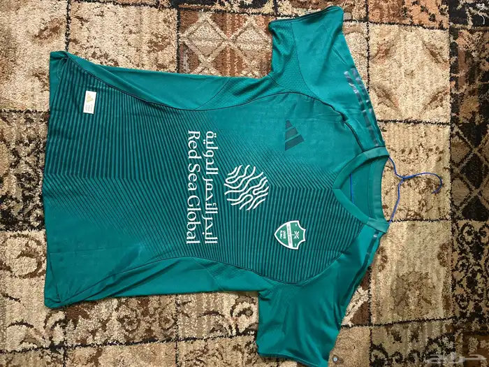 تشيرت نادي الاهلي الاخضر2026 طباعة ايبانيز 3 نضيف جدا 3