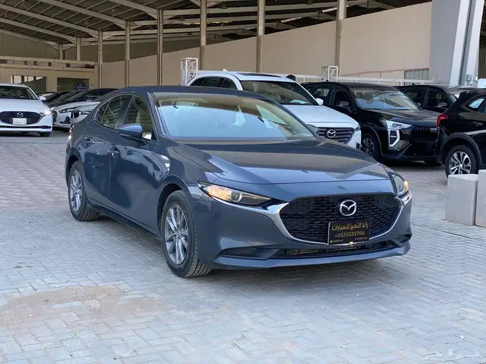 مازدا 3 2024 تحت ضمان الوكاله يوجد عدد الوان مختلفه 1