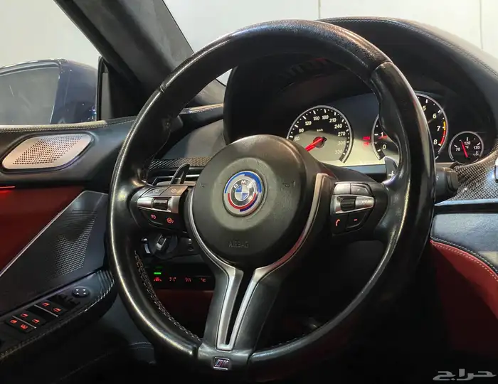 بي ام دبليو M6 2016 بحاله نظيفة جدا 10