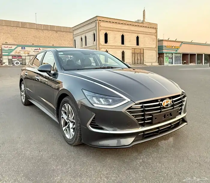 سوناتا 2021 فل كامل بدون بنورما بحالة الوكاله للبيع 7