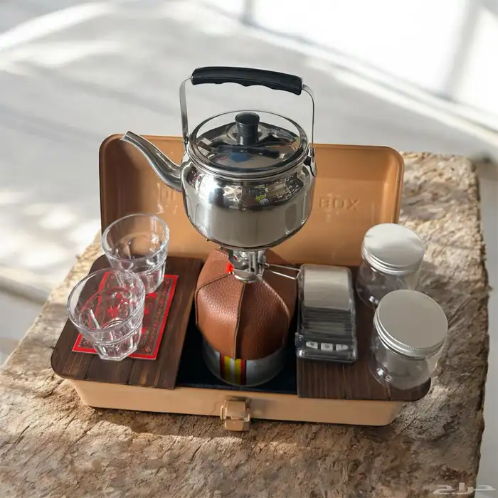 صندوق عزبة شاي فاخر 2