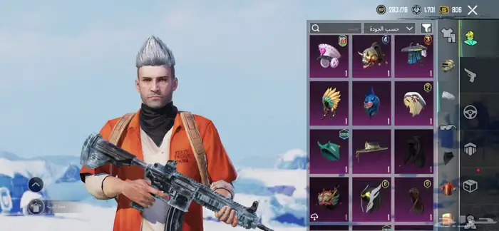 حساب ببجي 22