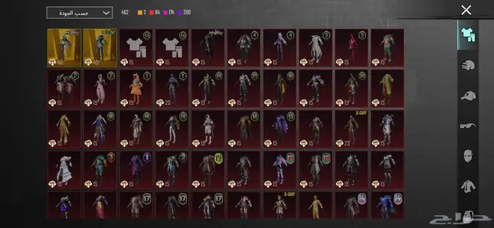 حسابي ببجي للبيع سعر 3500 ريال 25