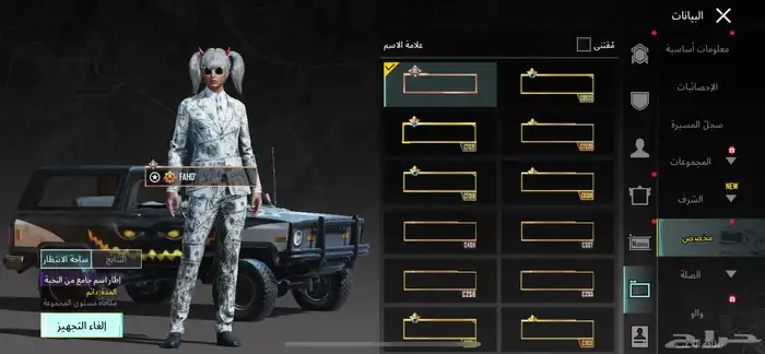 حساب ببجي نادر 41