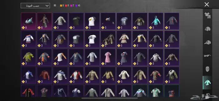 حساب ببجي نادر 29