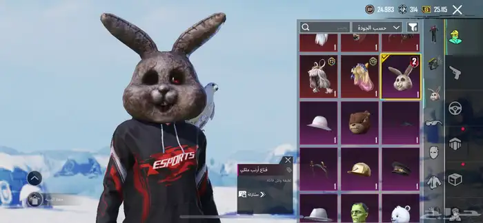 حساب ببجي 19