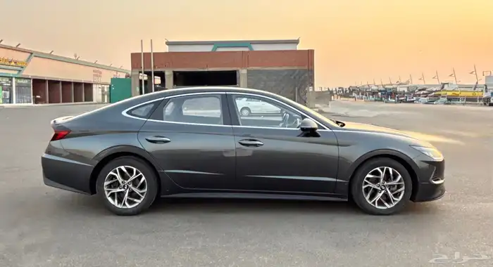 سوناتا 2021 فل كامل بدون بنورما بحالة الوكاله للبيع 6