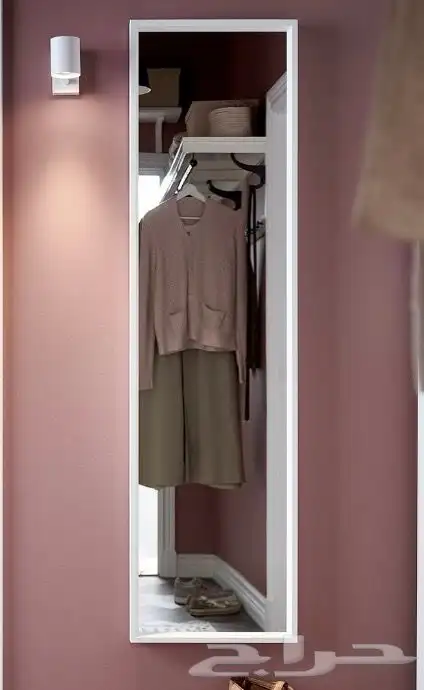 كلها من ايكيا شبه جديد ابيض اللون 3