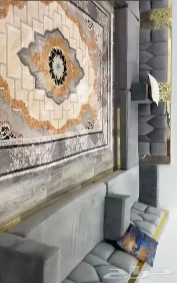 مجلس كنب للبيع استخدام فتره قليله 1