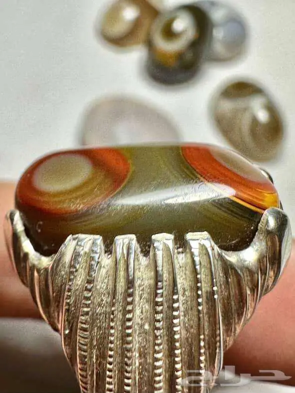 خاتم سليماني لون مميز 0