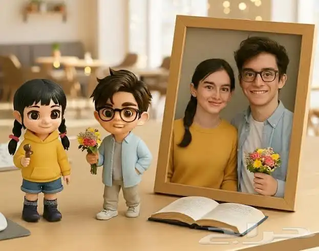 حول صورتك الى مجسم3D على شكل مجسم او ميدالية او لوحة 1