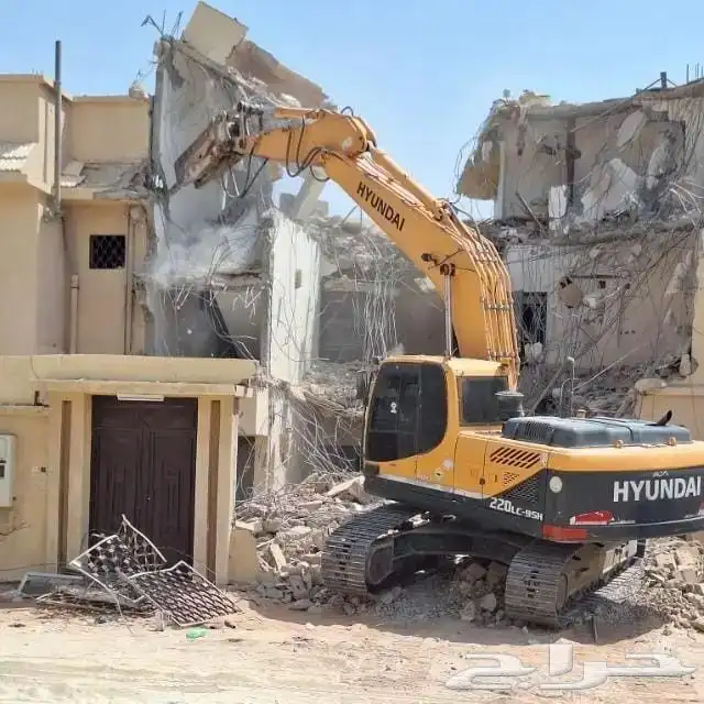 هدم مباني ترحيل حفر 1