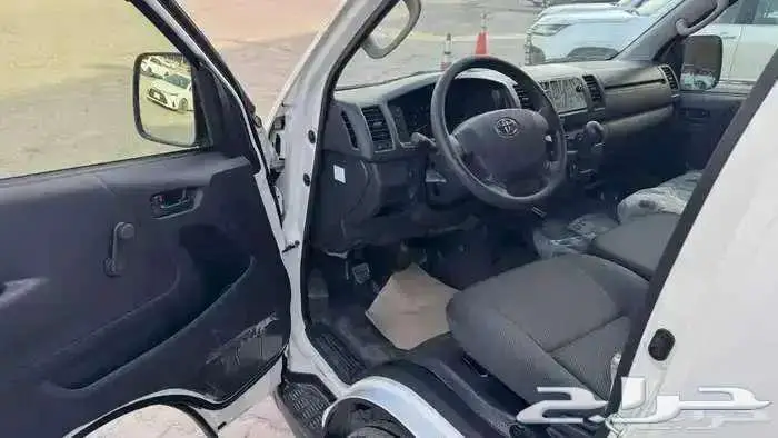 تويوتا هايس 2025 سقف واطي قير عادي بنزين بضاعة 7