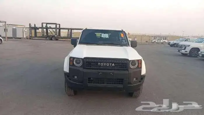 تويوتا-برادو -TX2-ديزل 2.8-سعودى-بطاقه -2026-ابيض 0