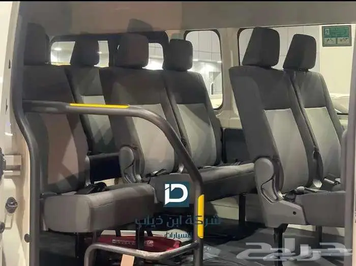 تويوتا هايس ركاب قير عادي ديزل 2026 3