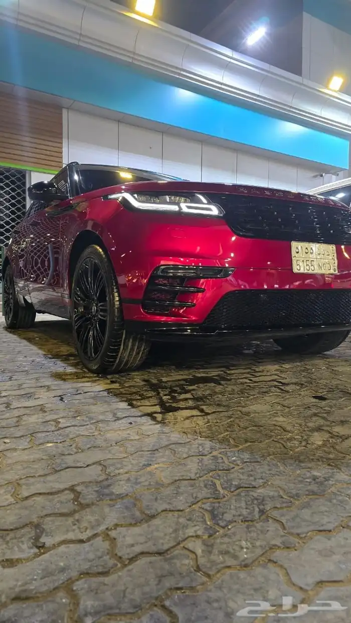 رانج فيلار 2018 احمر عنابي من الخارج   اسود من الداخل 7