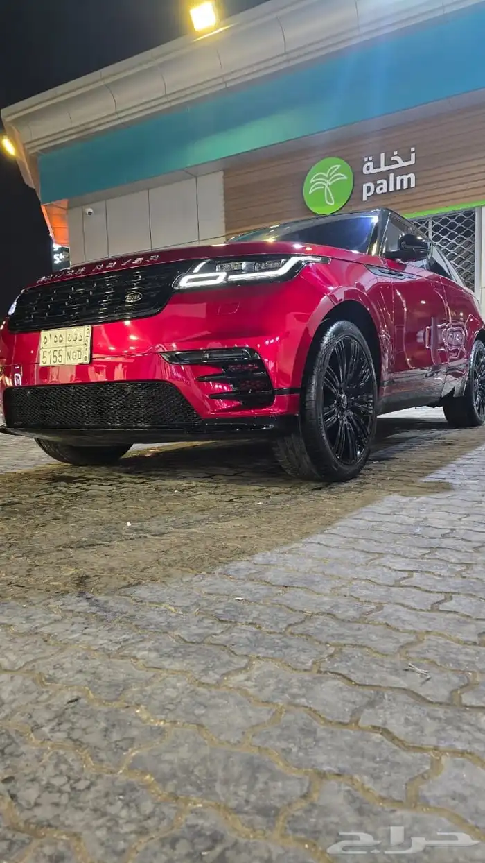 رانج فيلار 2018 احمر عنابي من الخارج   اسود من الداخل 10