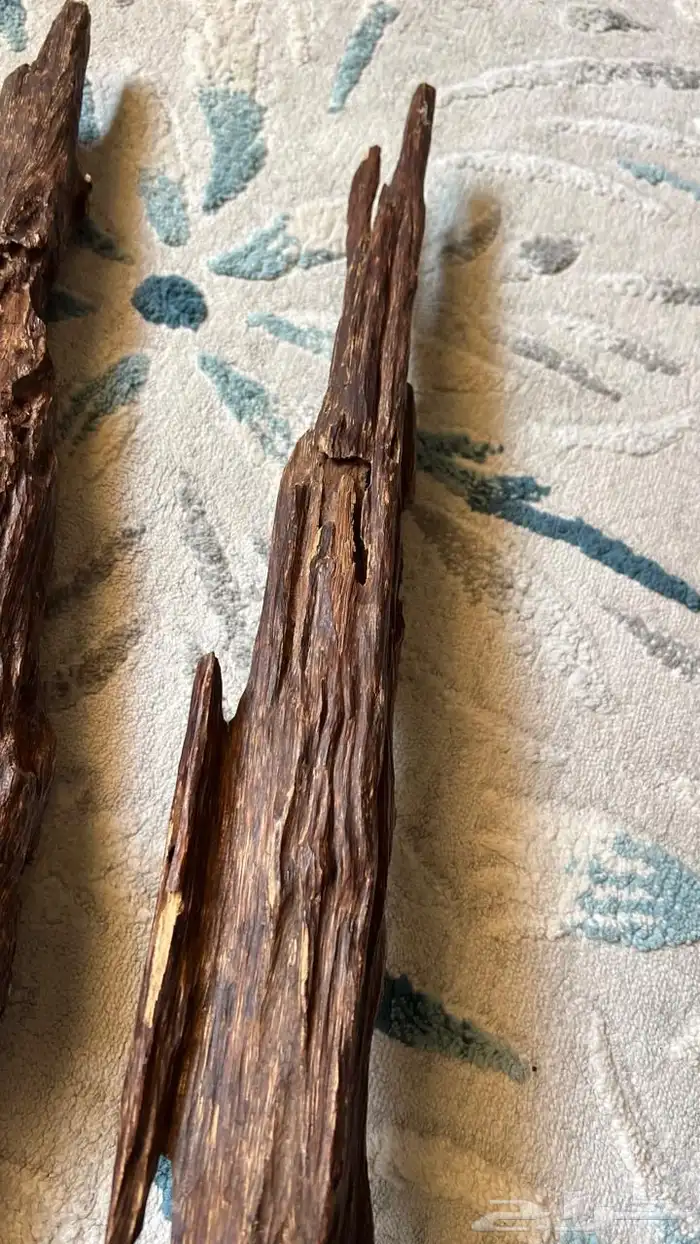 عود هندي قديم كسرتين كبيرة الوزن 600 جرام. 5