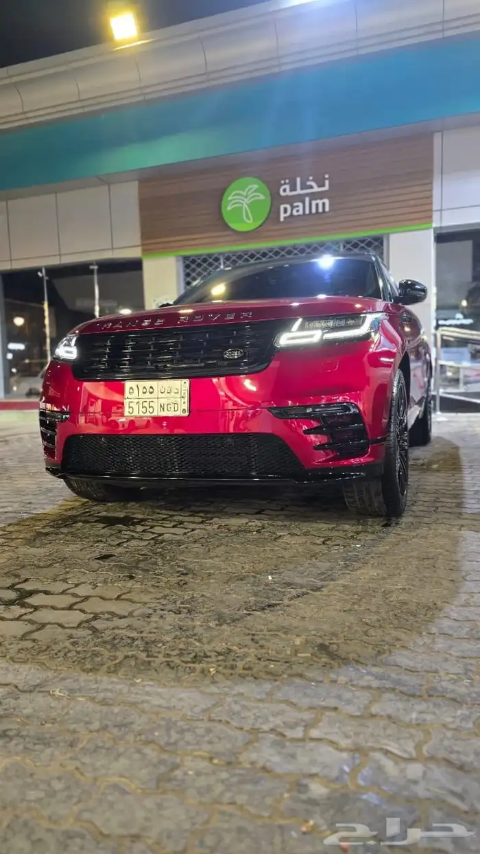 رانج فيلار 2018 احمر عنابي من الخارج   اسود من الداخل 6