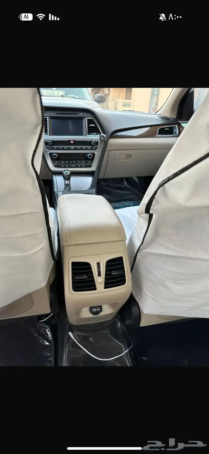 للبيع هونداي سوناتا أعلى فئة بحالة الوكالة 8