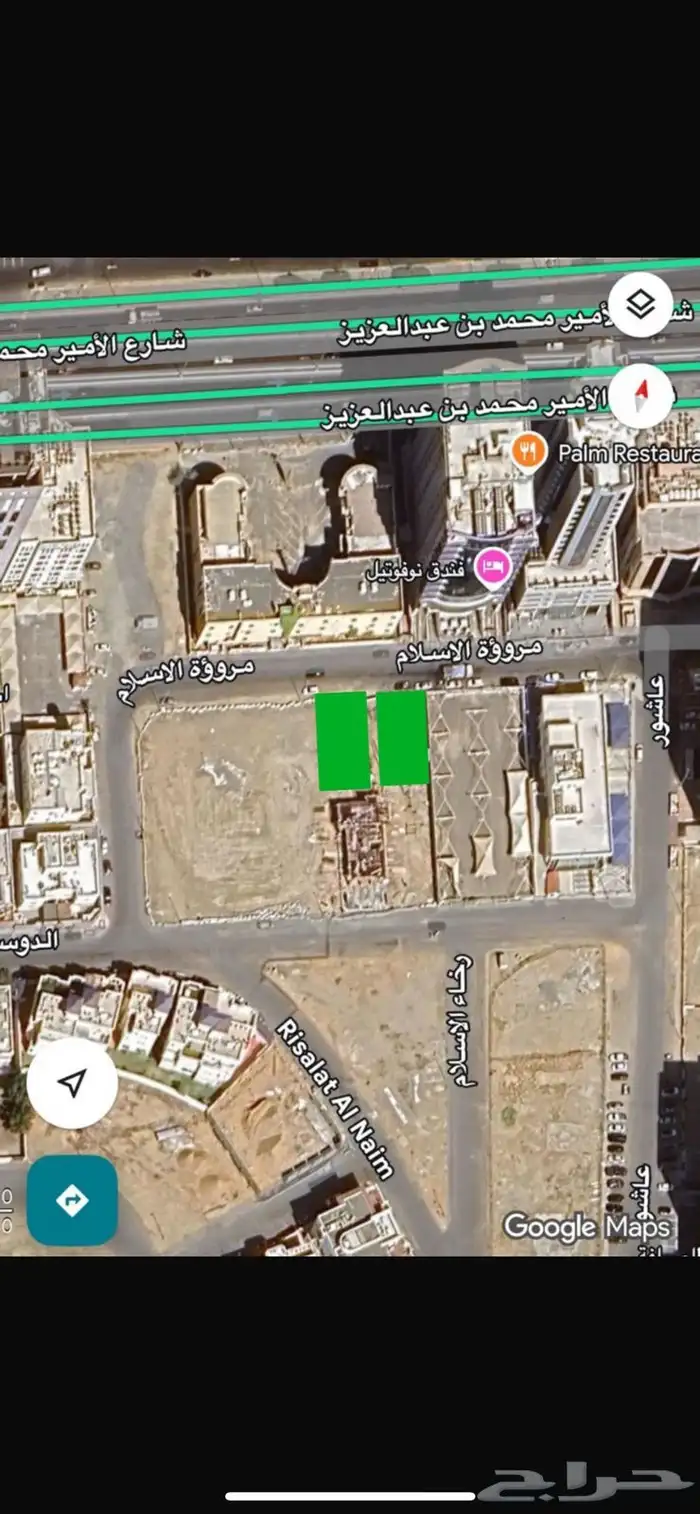 ارض للبيع موقع مميز حي الأندلس 1