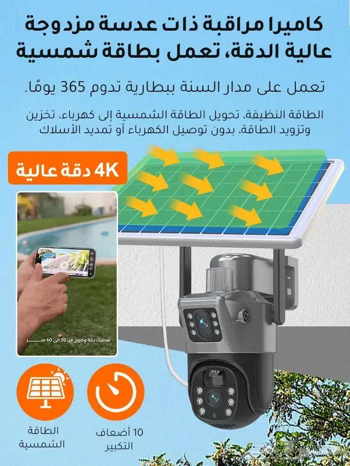 كاميرا طاقه شمسه 1