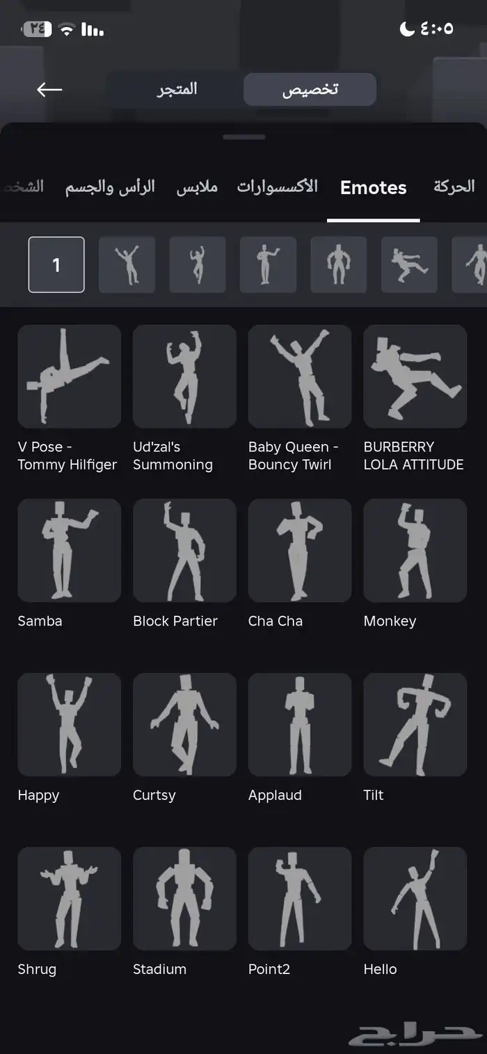 حساب روبلوكس متكامل 21