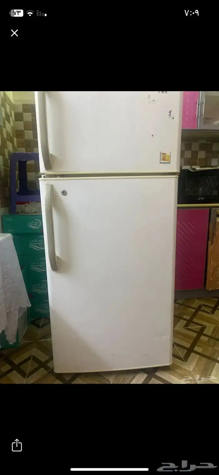 يوجد ثلاجة مستخدمه للبيع 0
