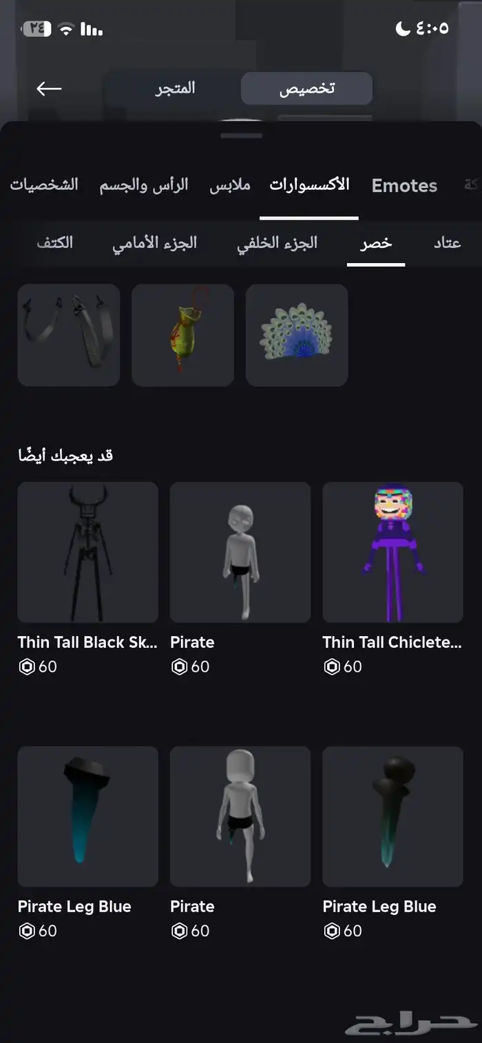 حساب روبلوكس متكامل 20